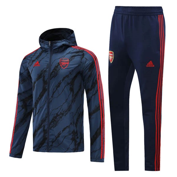 Giacca Calcio a vento Arsenal Set Completo 21/22 Blu Navy